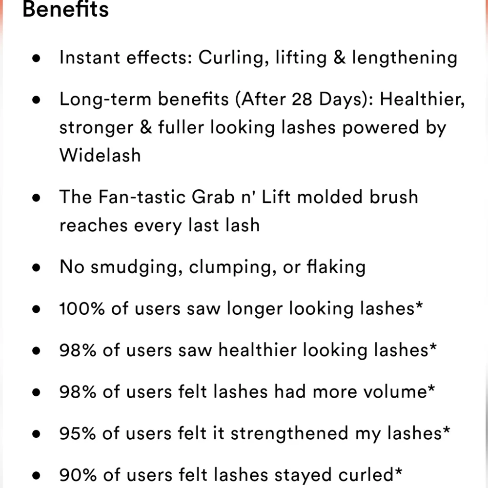 GRANDE COSMETICS GRANDE FANATIC FANNING & CURLING MASCARA INFUSED WITH WIDELASH.